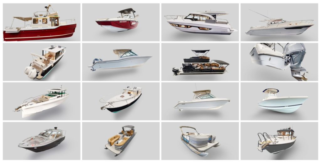 3D Boats Collage 0414