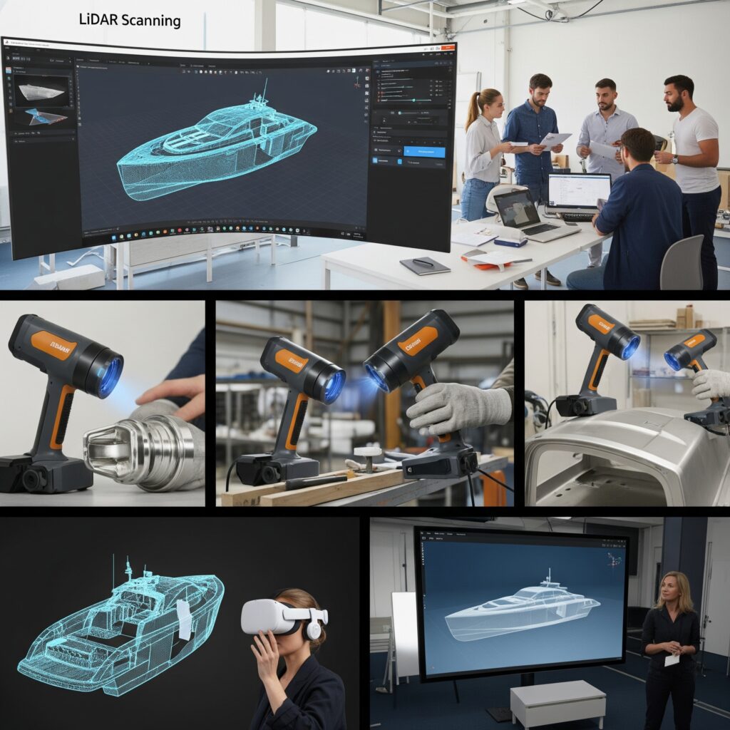 LiDAR 3D Boats